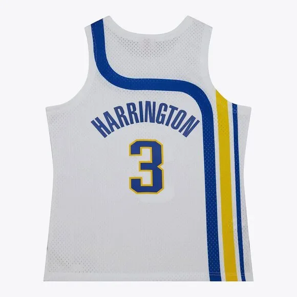 MENS MITCHELL & NESS NBA WHITE HWC JERSEY PACERS 2003 AL HARRINGTON
